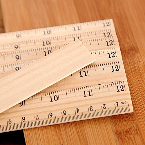 12/30 inch Wooden Ruler